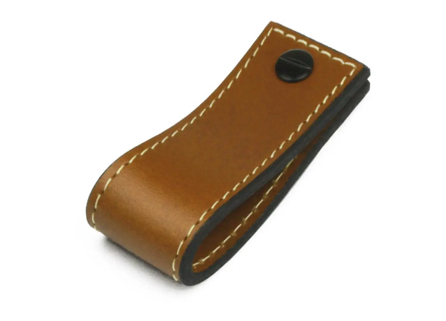 Leather Tab Long Made Measure