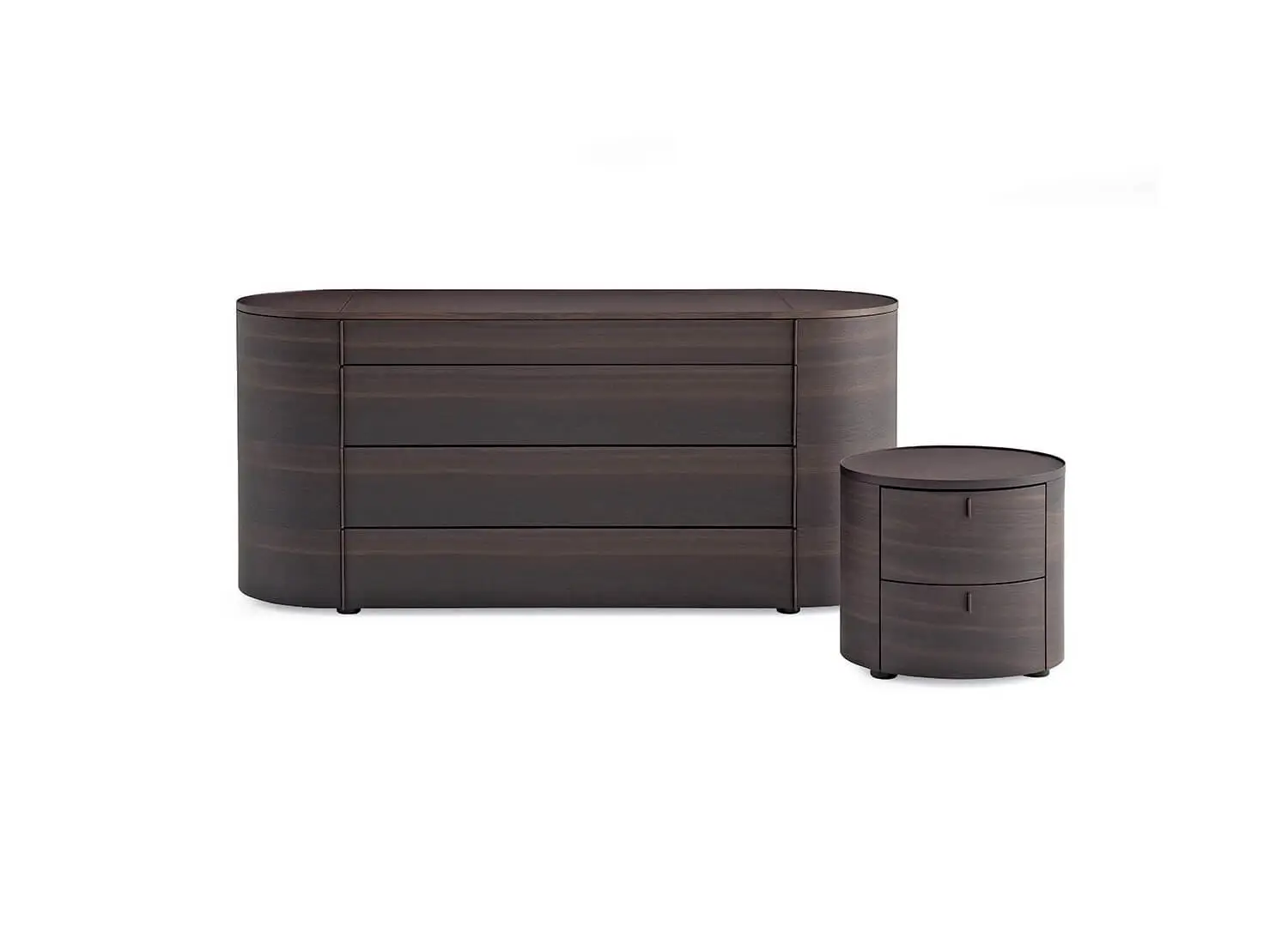 Onda Dresser and Bedside Table Poliform