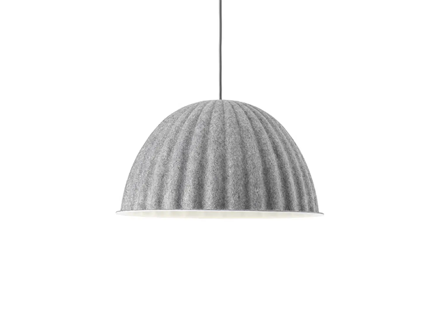 Muuto Under the Bell Pendant Lamp in Grey