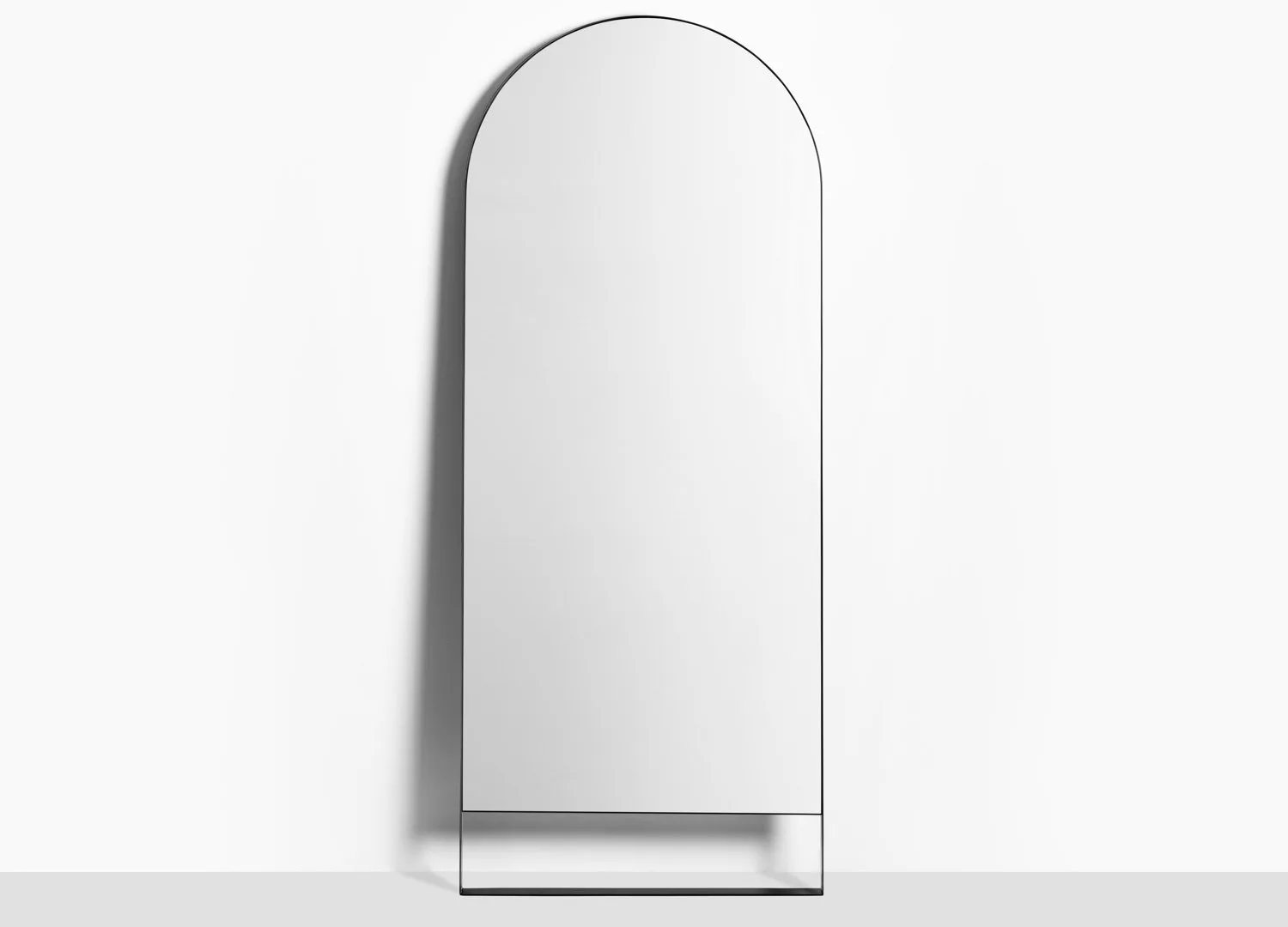 Biasol Tondo Arch Mirror 2200H x 900W (Black Ace Flat)