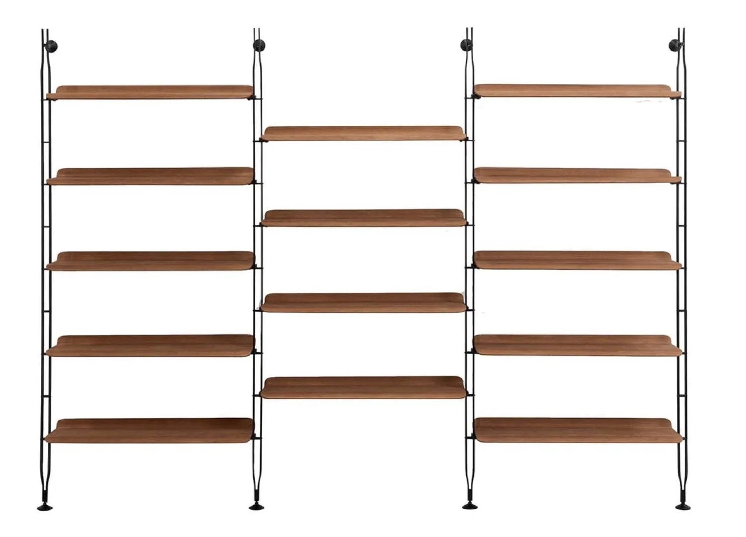 Kartell Adam Wood Bookcase 14 Shelves
