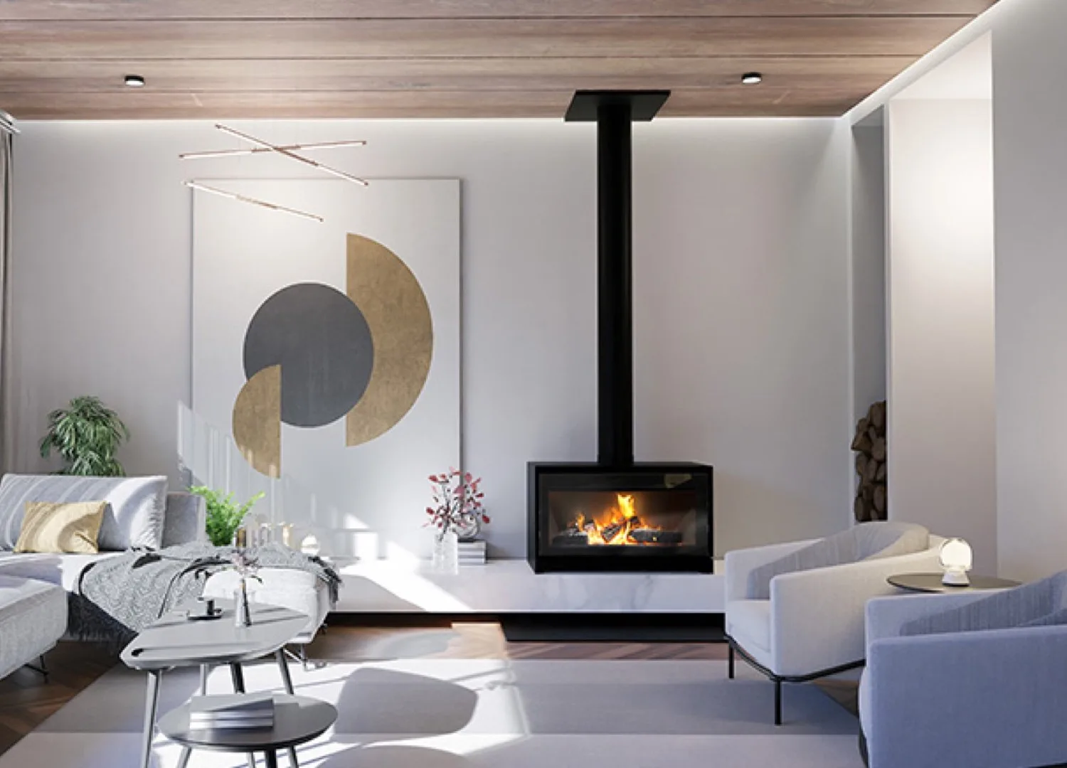 Escea TFS1000 Freestanding Fireplace