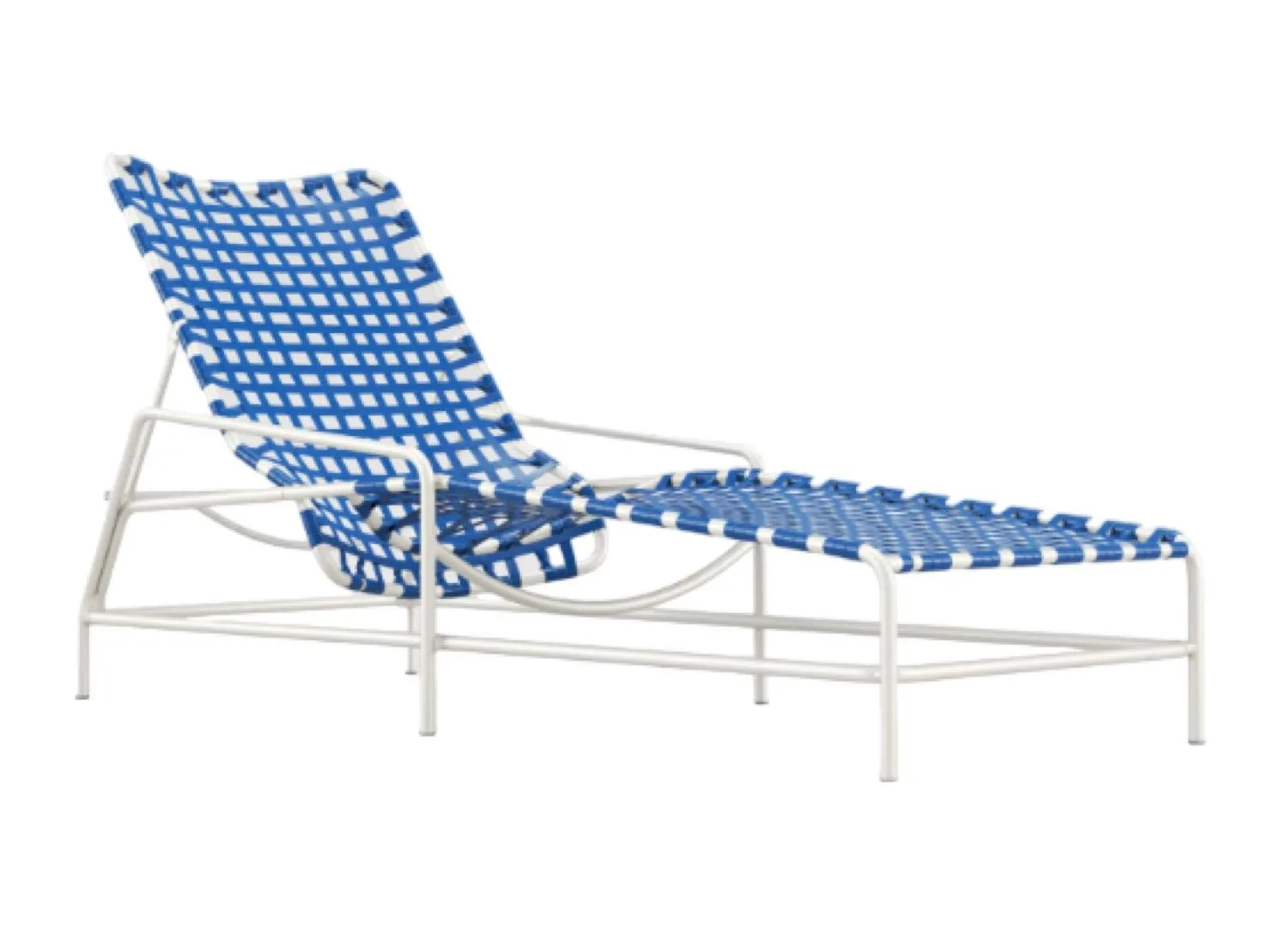 Brown Jordan Kantan Aluminum Vinyl Chaise Lounge