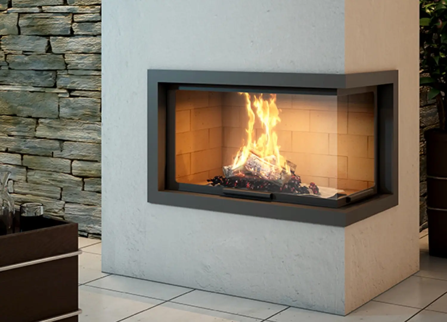 Axis H1200 VLD Fireplace