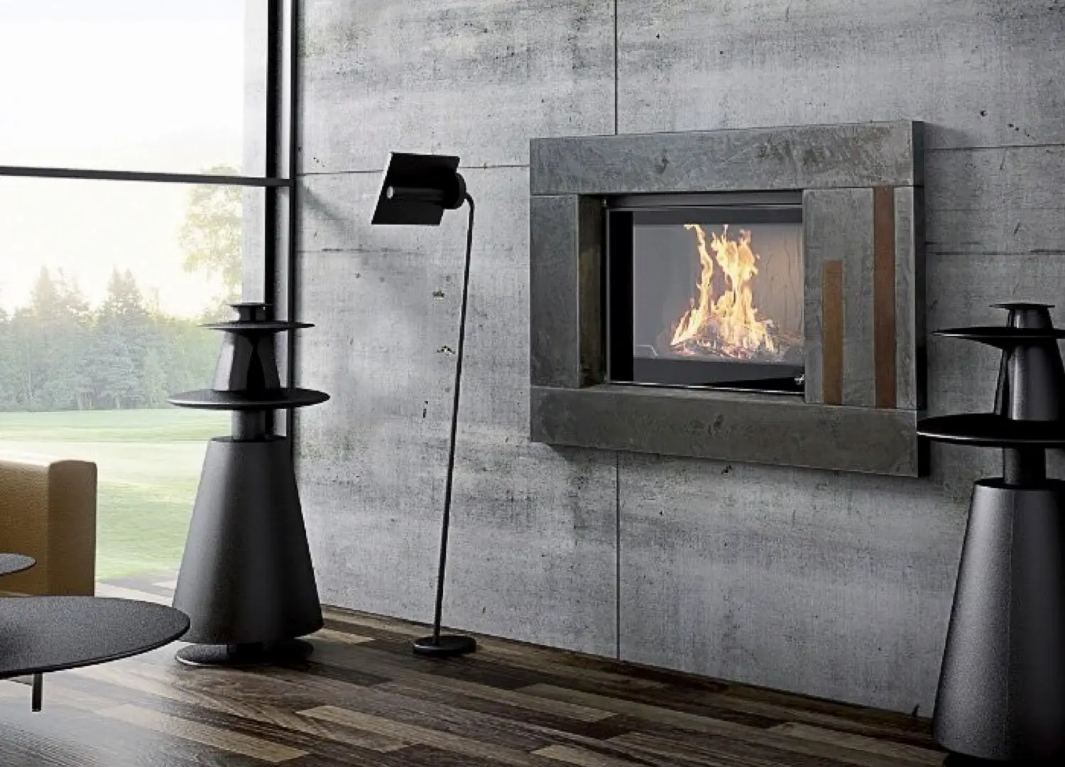 Seguin Multivision Hydro80 3V Fireplace
