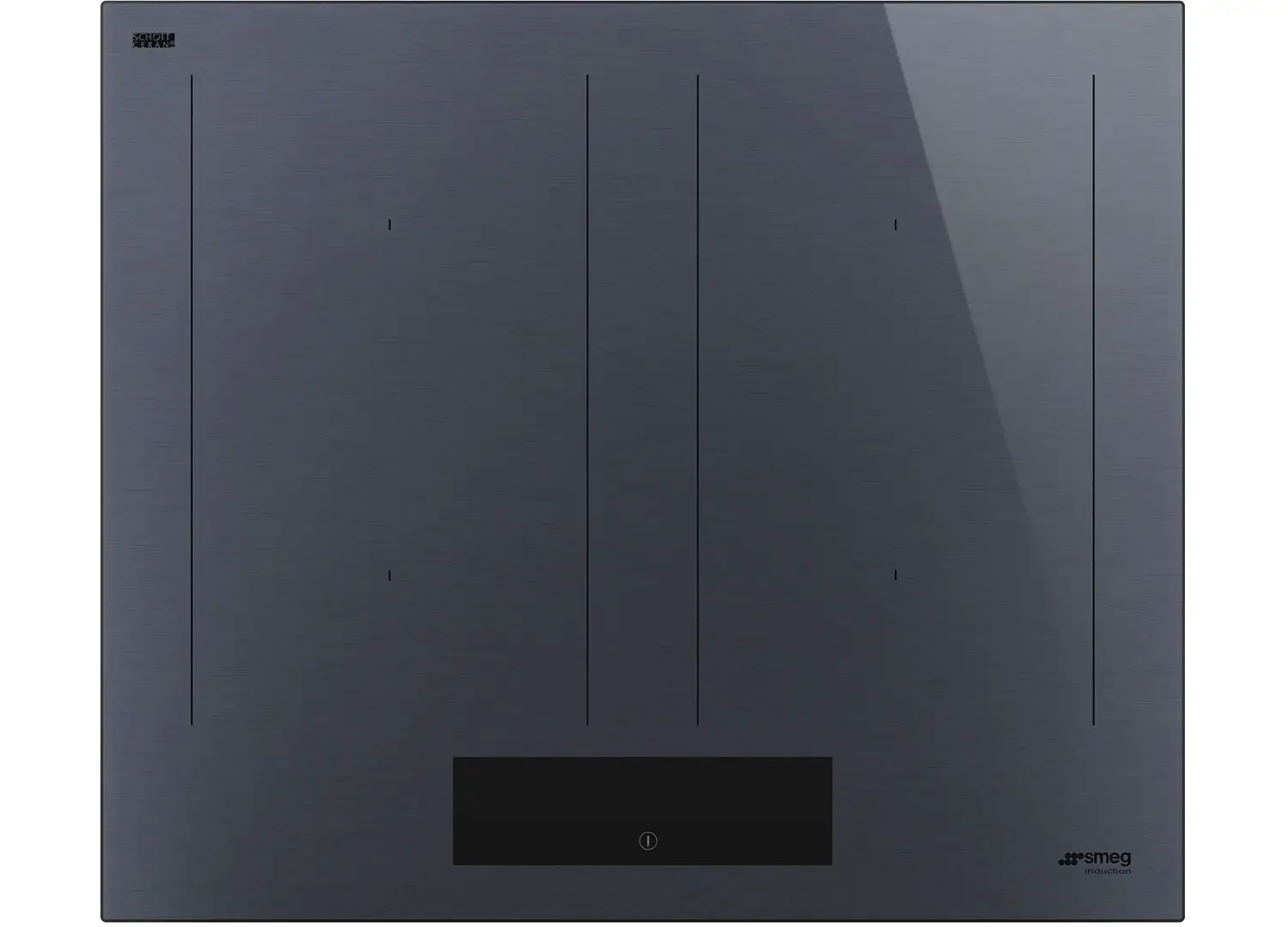 Linea 60cm Multizone Induction Cooktop Neptune Grey | Smeg | Product Library | est living