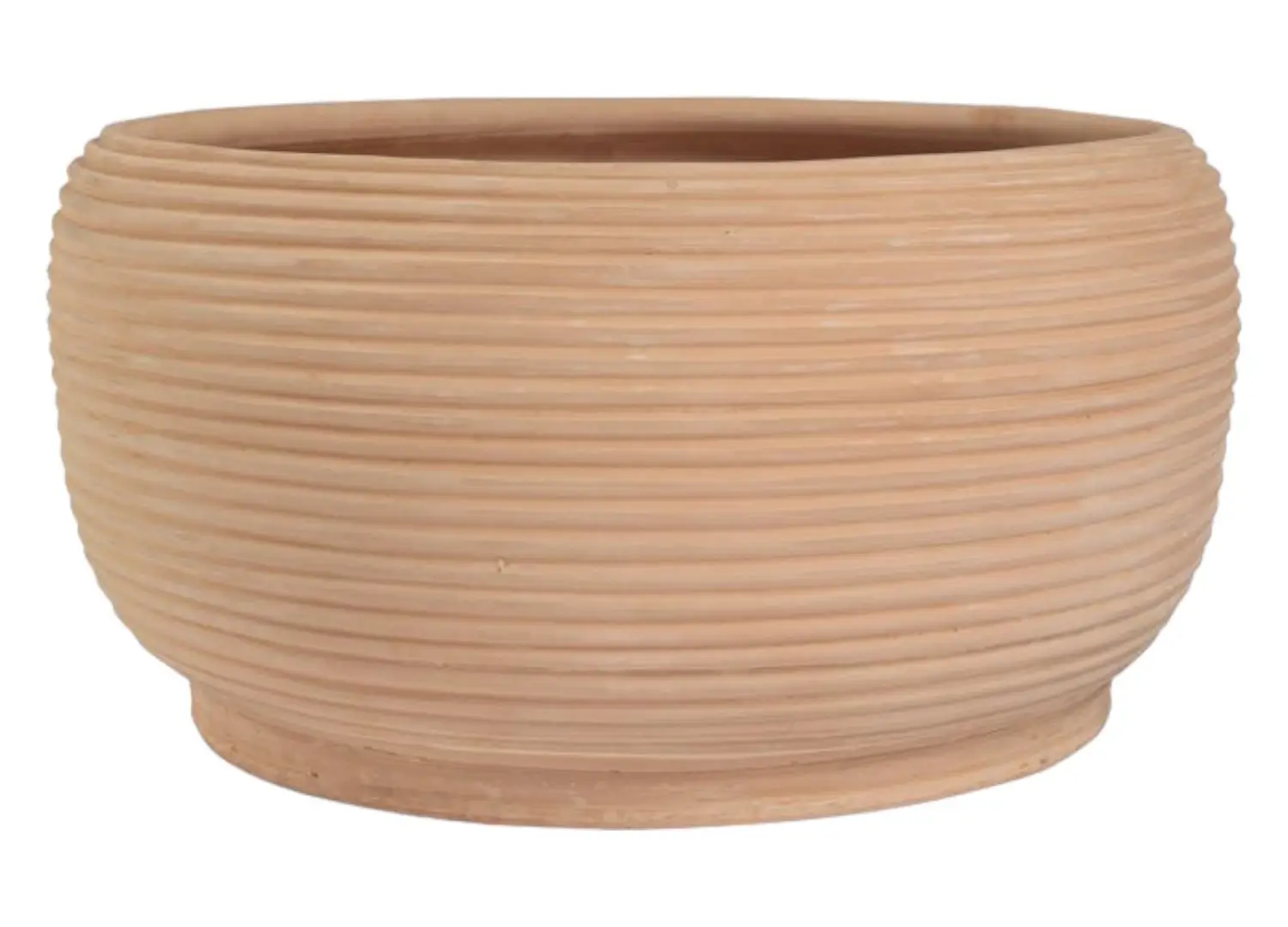 Garden Life Handthrown Terracotta Coil Low