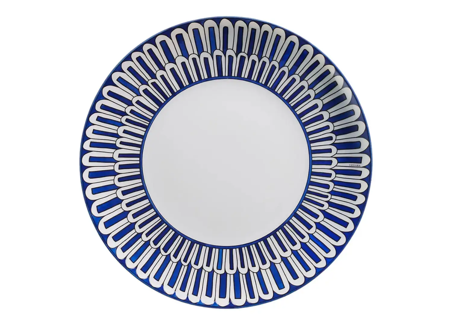 Hermès Bleus d’Ailleurs Dessert Plate
