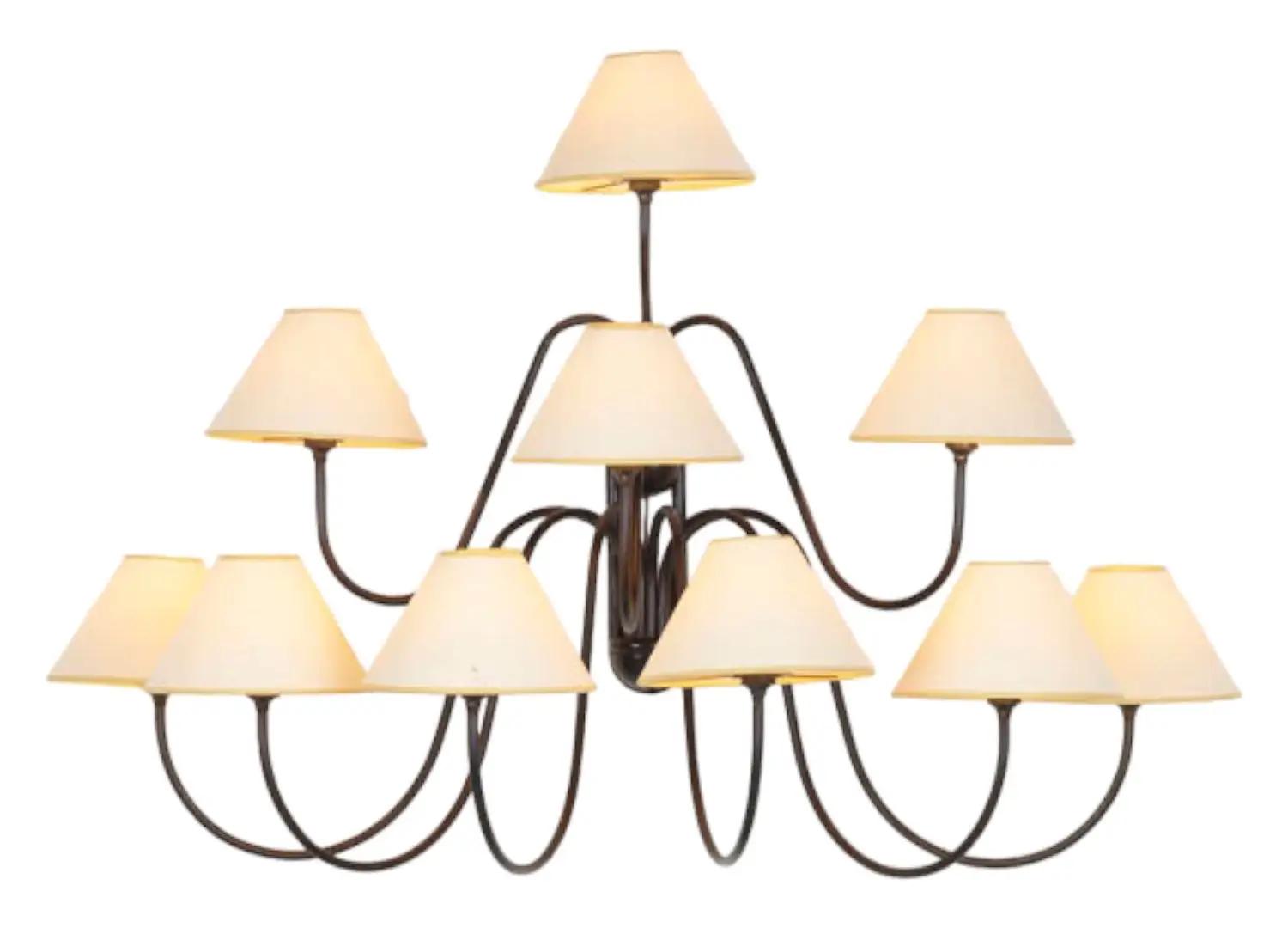 Jean Royère Bouquet 10-branched Wall Lamp