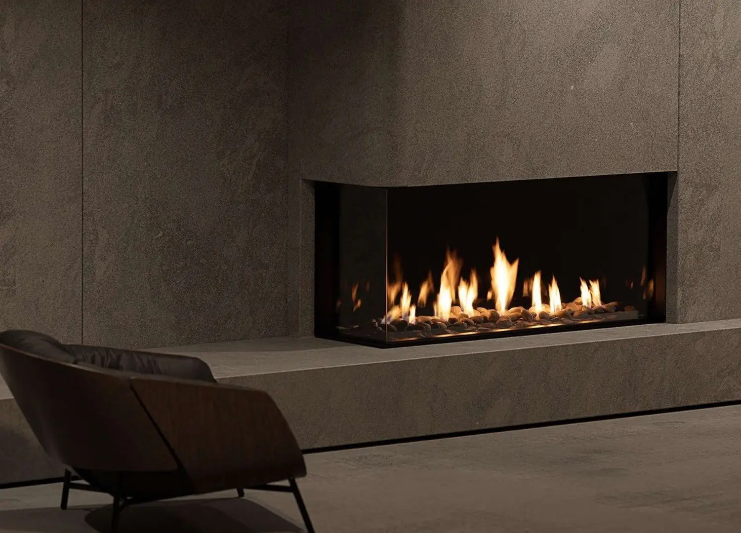 Mode KS1460 Corner Fireplace