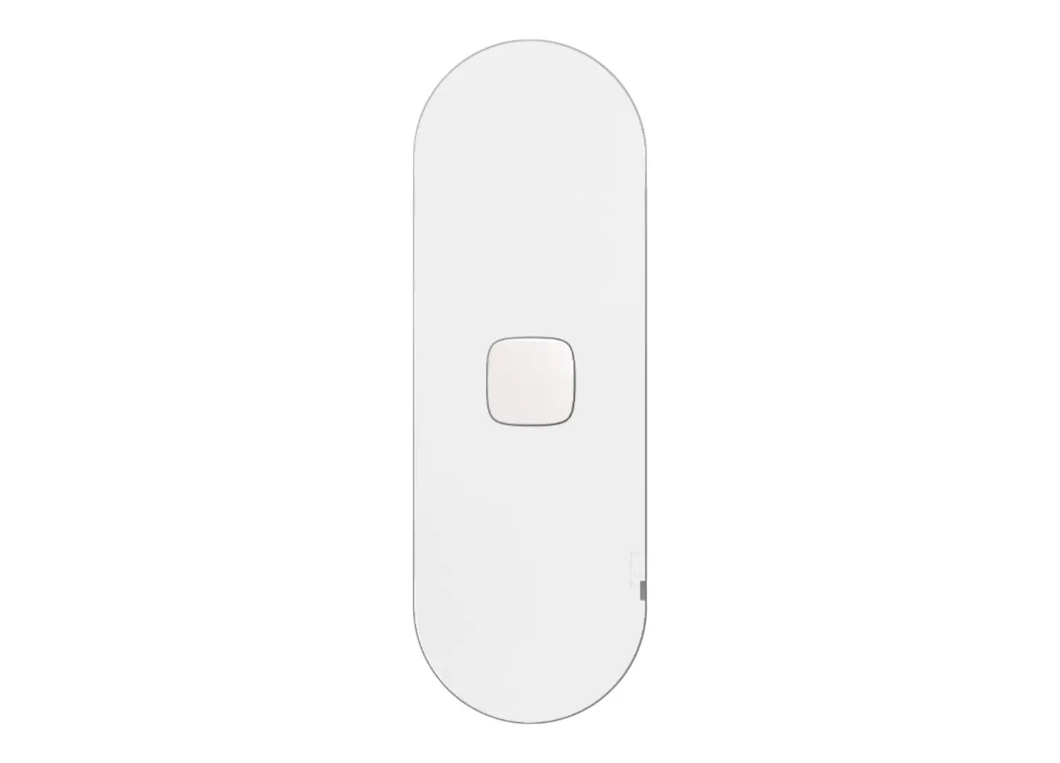 ZETR 13 Flush Switch Grid Matte White