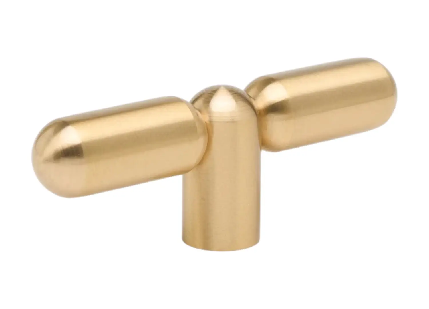 Lo & Co Tubby T Pull Brass
