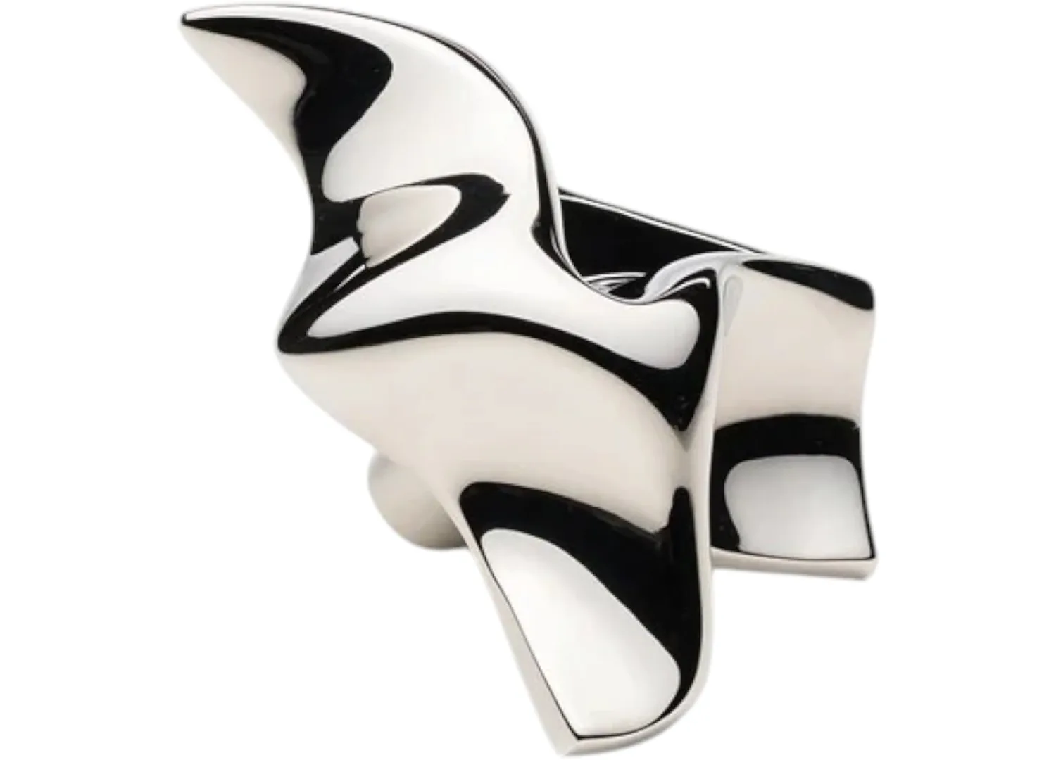 Lo & Co Lucia Knob II Polished Nickel