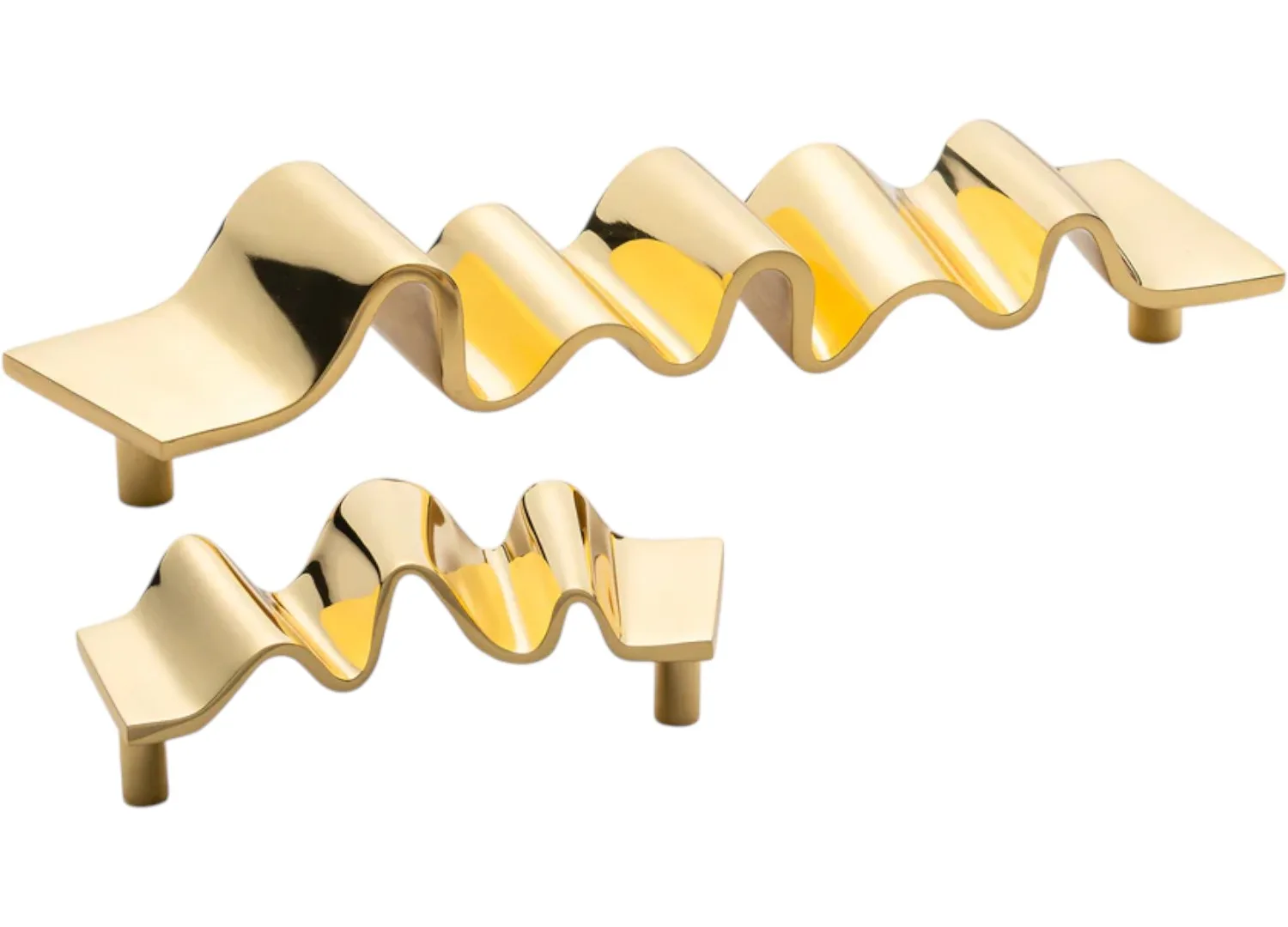 Lo & Co Lucia Pull Polished Brass