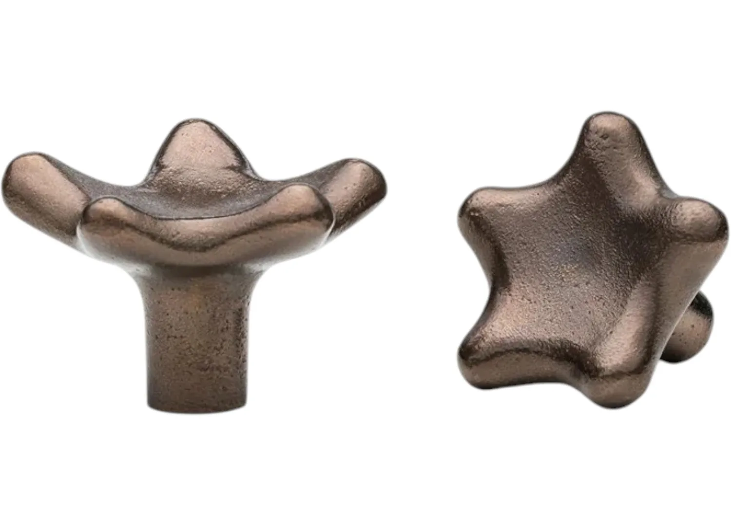 Lo & Co Star Knob Oil Rubbed Bronze