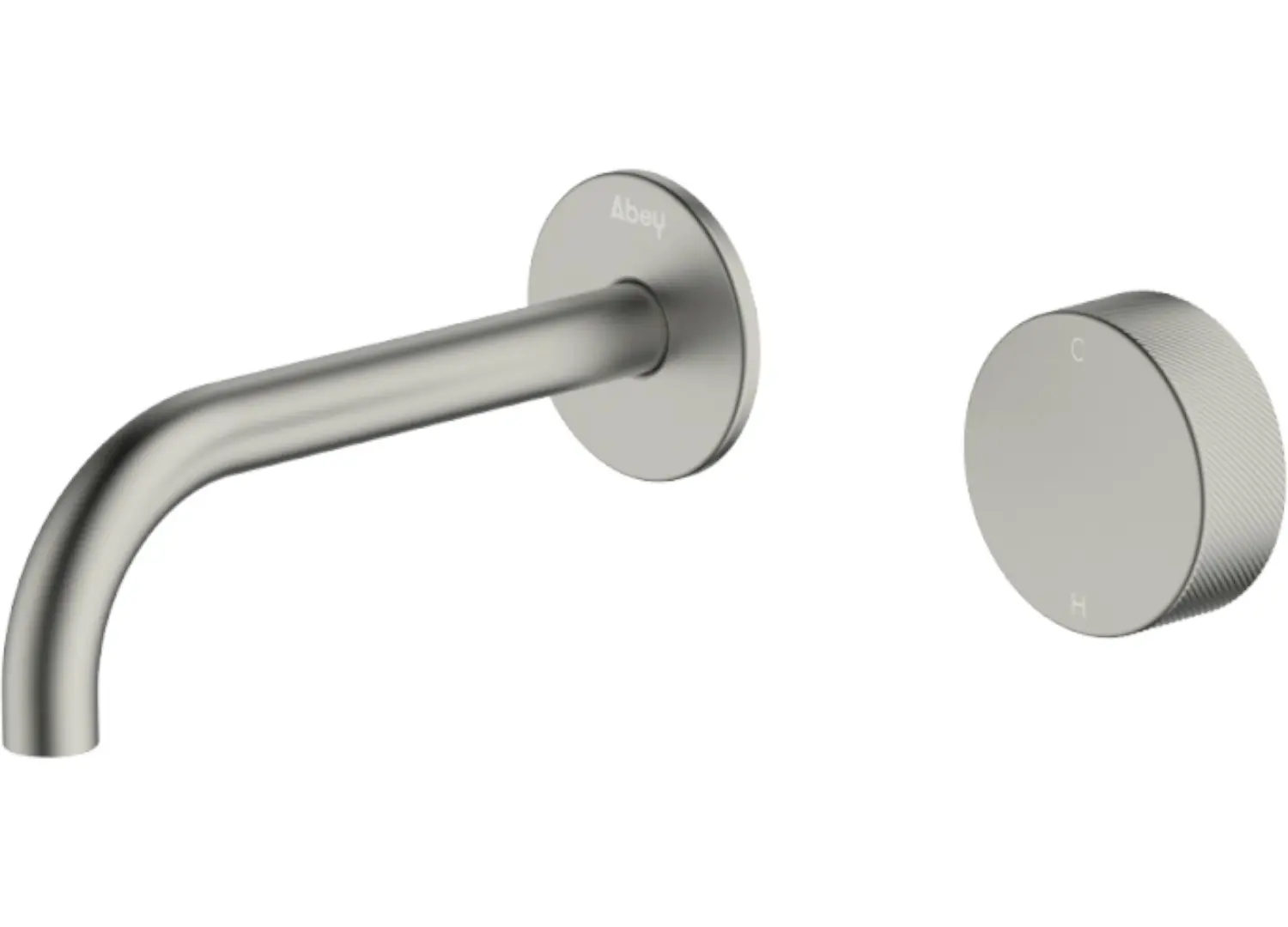Gareth Ashton Poco P Wall Basin Bath Set 165mm – Brushed Nickel