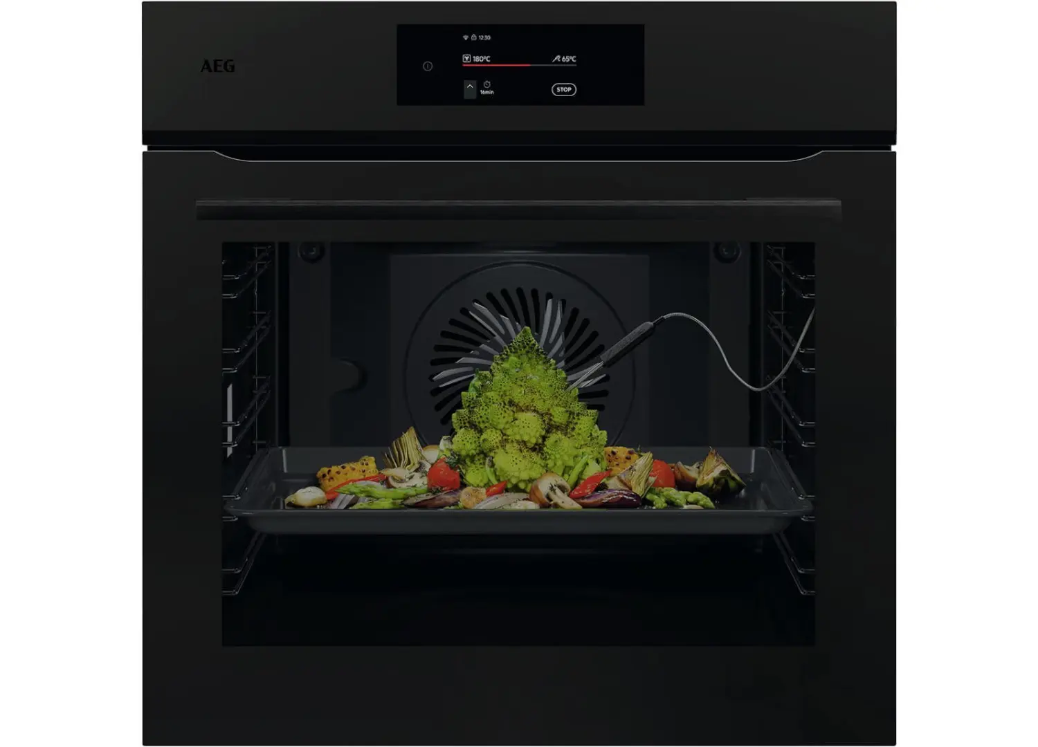 AEG 7000 Series 60cm Pyrolytic Built-In Oven with SenseCook