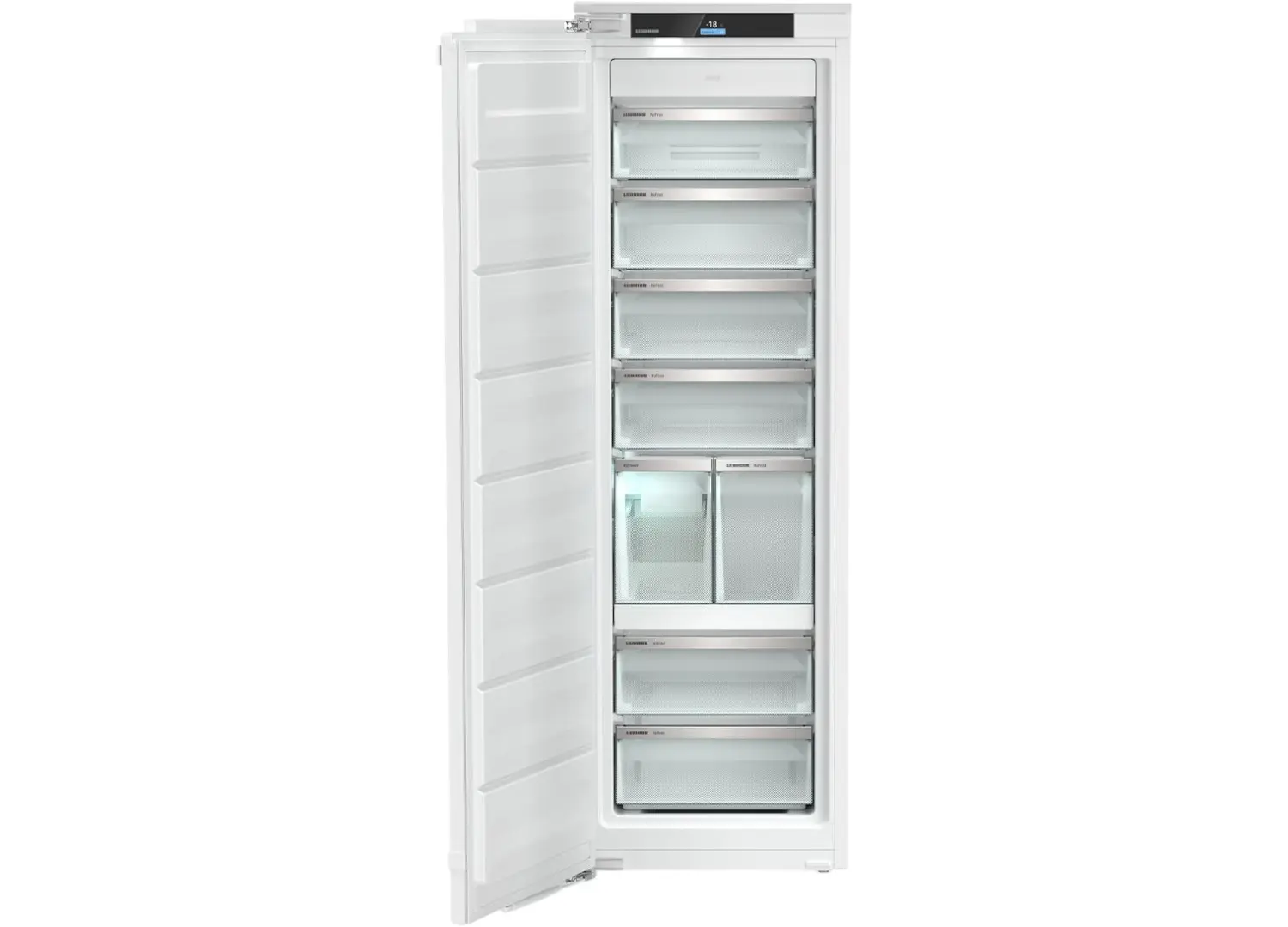 Liebherr 213L Integrated Upright Freezer with NoFrost Left Hinge
