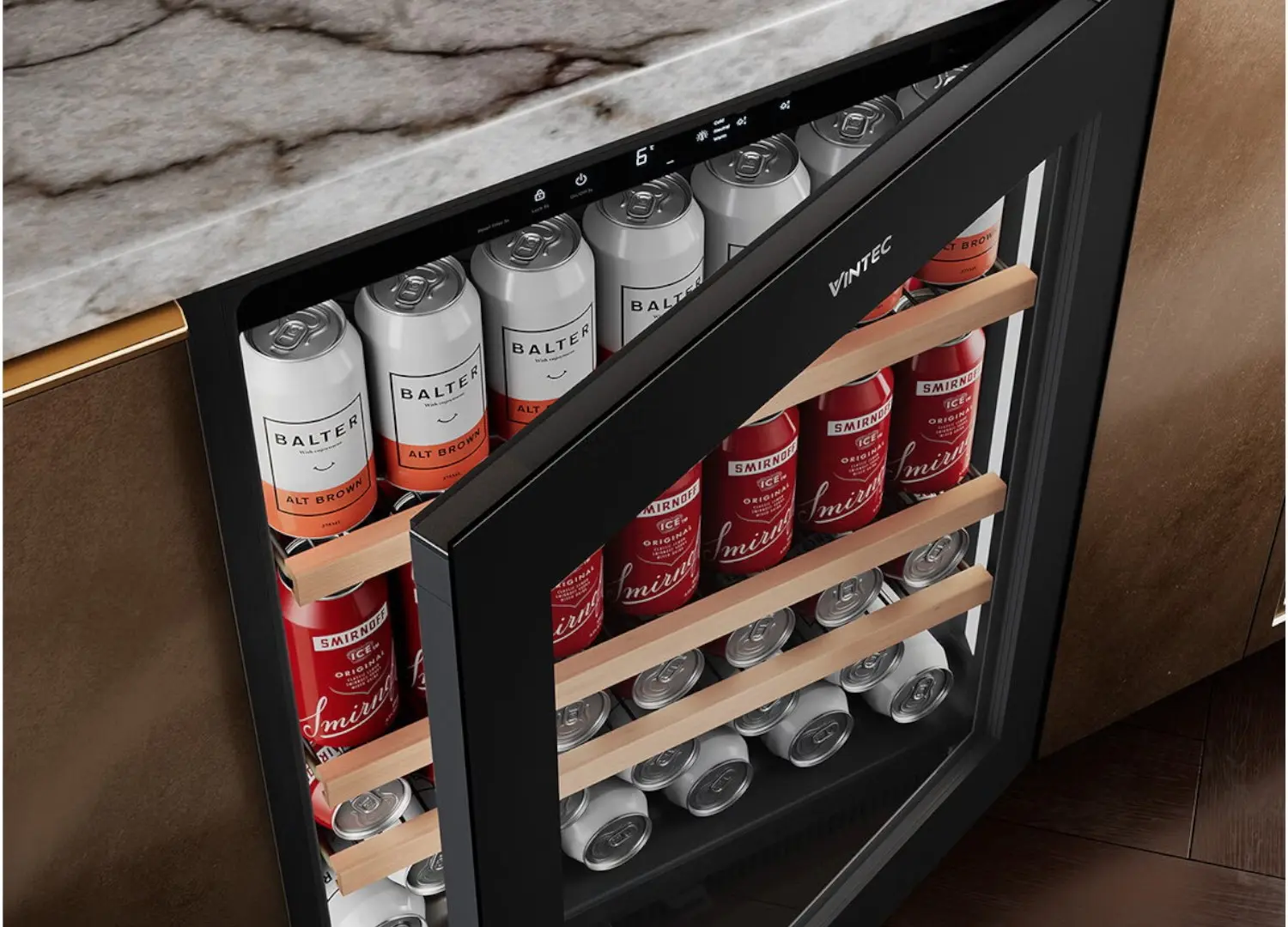 Vintec 141 Can Beverage Fridge – VBS820SCBX