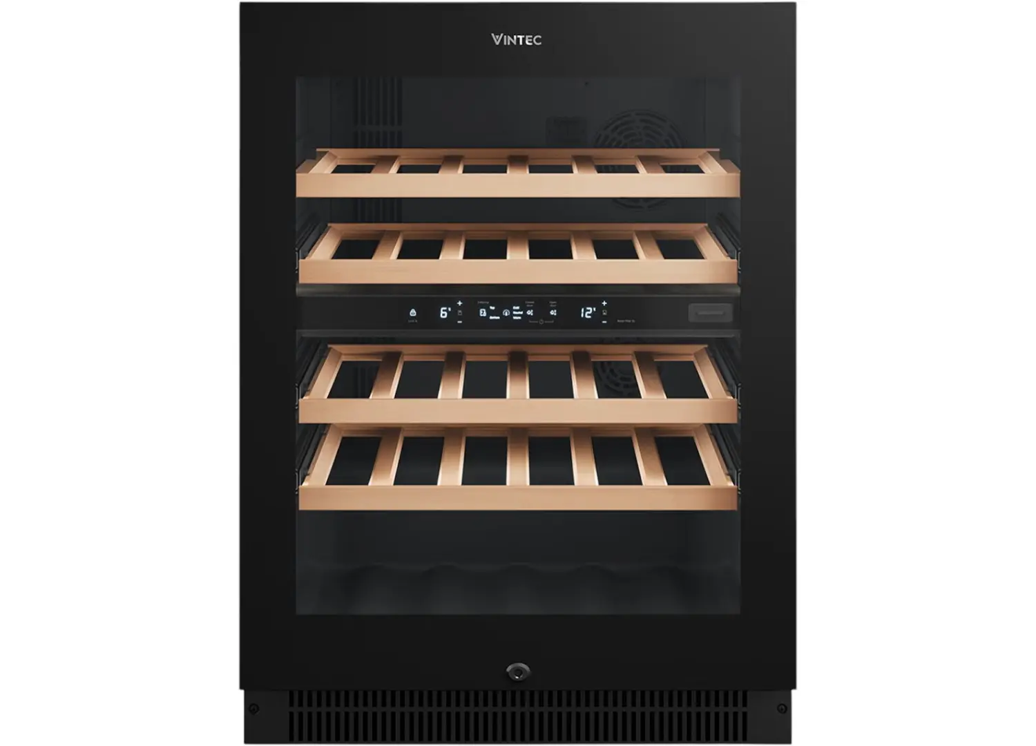 Vintec 40 Bottle Dual Zone Wine Fridge – VWD820SCBX