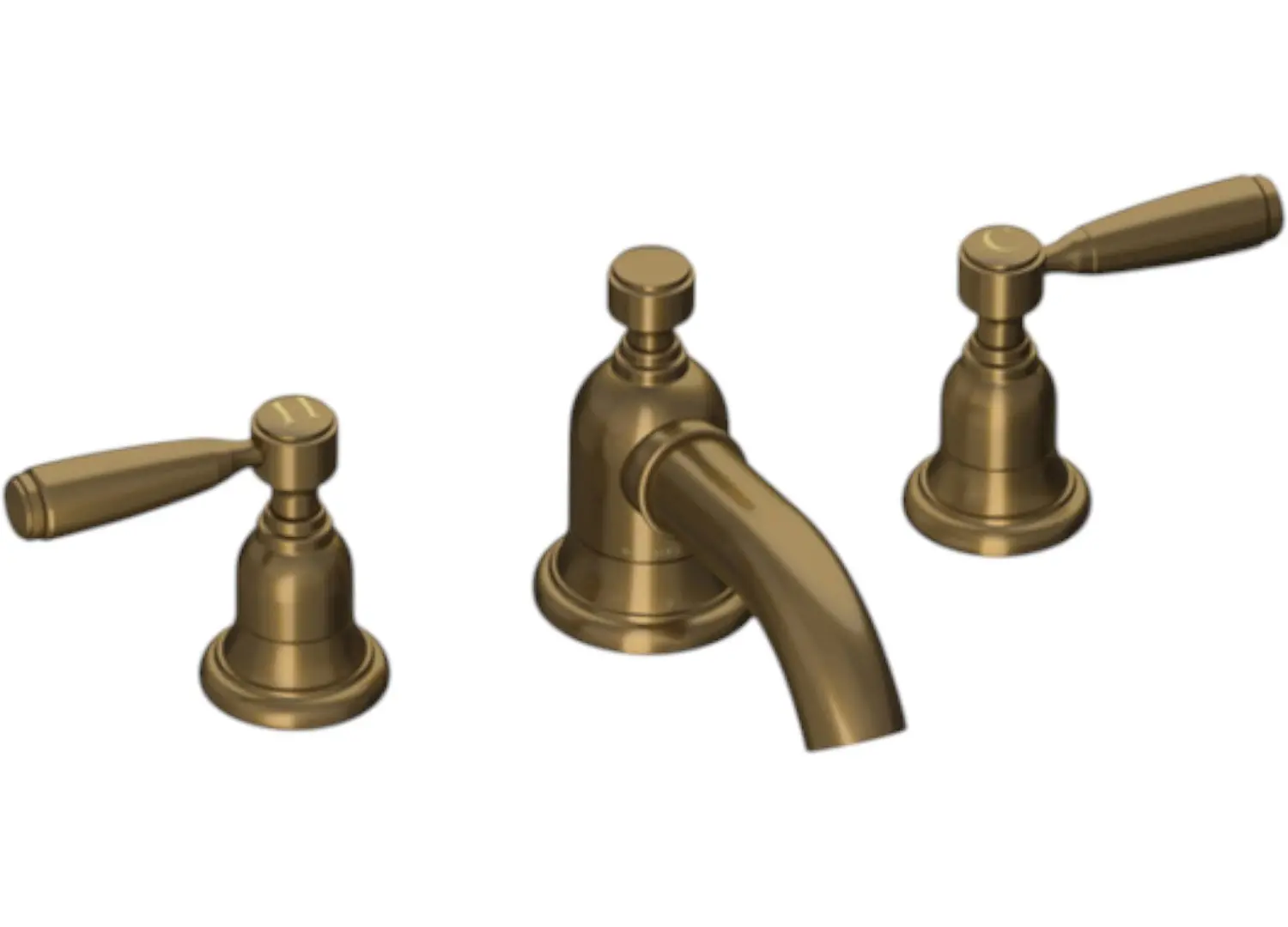 Samuel Heath Fairfield Deck-Mounted Basin Tap With Low Spout